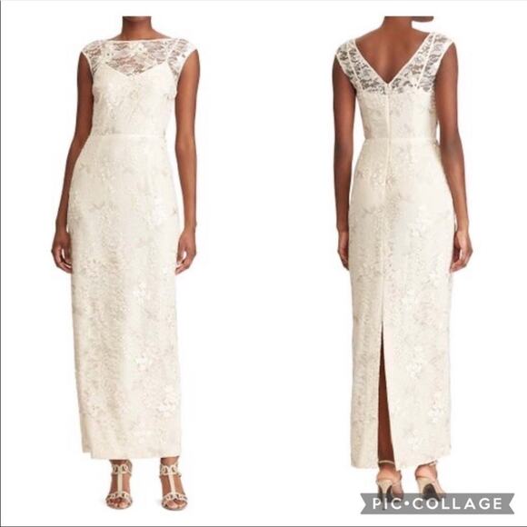 New Ralph Lauren Lace Dress - Picture 1 of 10